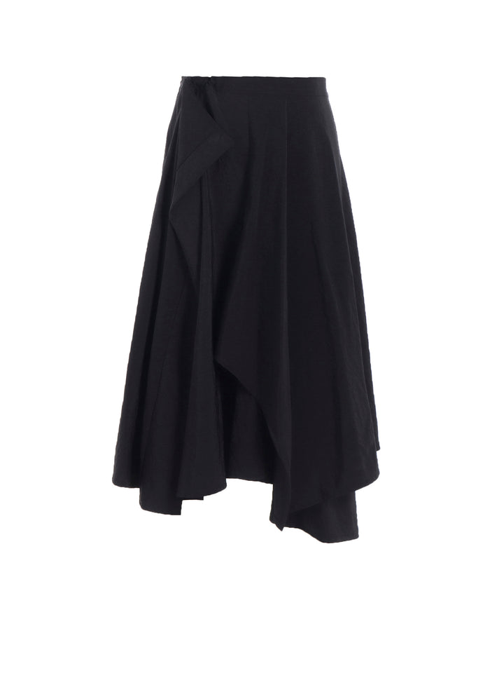 Ny/Si TAFFETA R GATHERED SKIRT