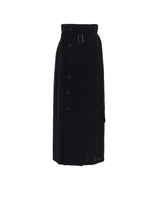 SOFT WOOL A HIGH WAIST SKIRT