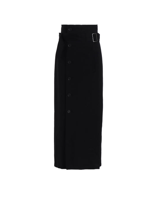 VISCOSE TWILL HIGH WAIST SKIRT
