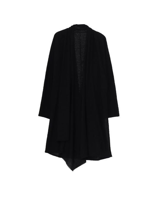 JACQUARD WOOL LACE STOLE CARDIGAN