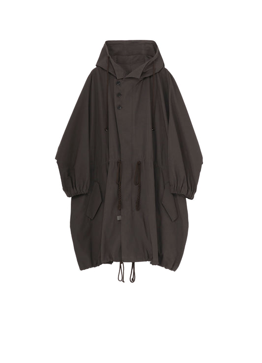 S HIGH-TWISTED GABARDINE DOLMAN SLV COAT