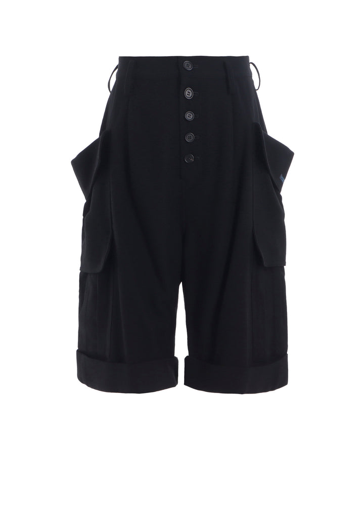 FLANNEL SHORT CARGO PANTS