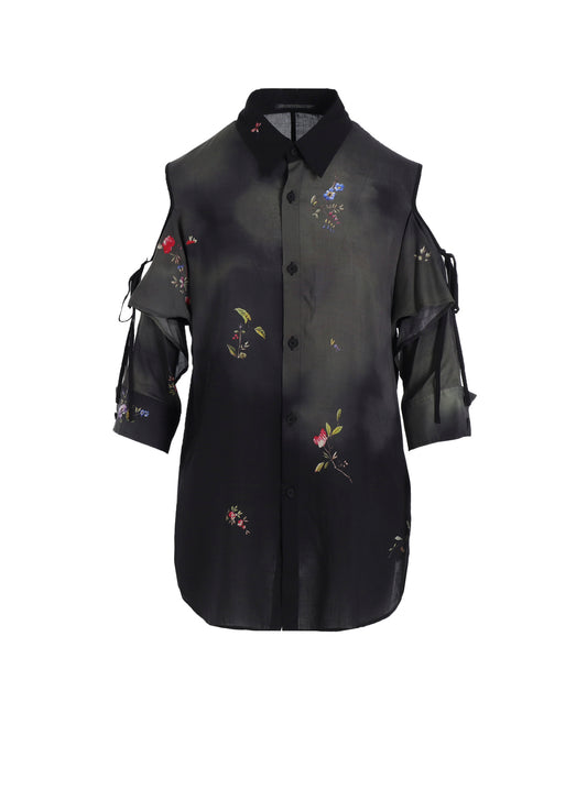82 MODAL PT O SHOULDER BLOUSE
