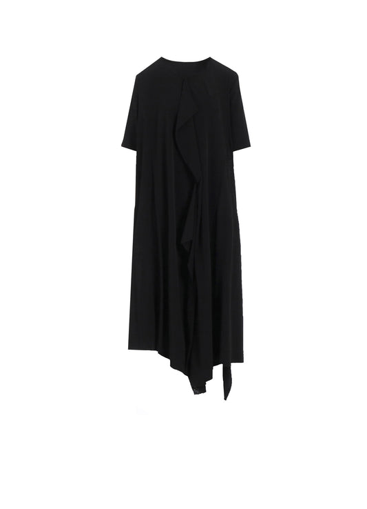 FRONT DRAPED DRESS