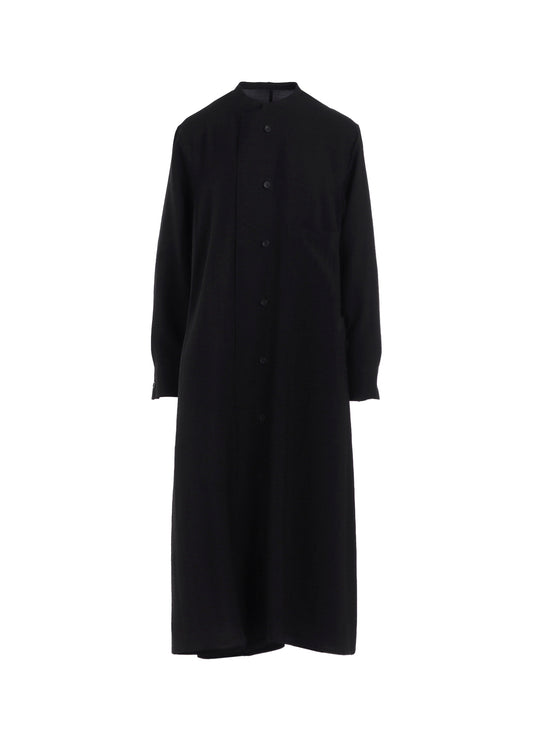 Cu/W HIGH TWISTED GABARDINE RB DRAPED DRESS