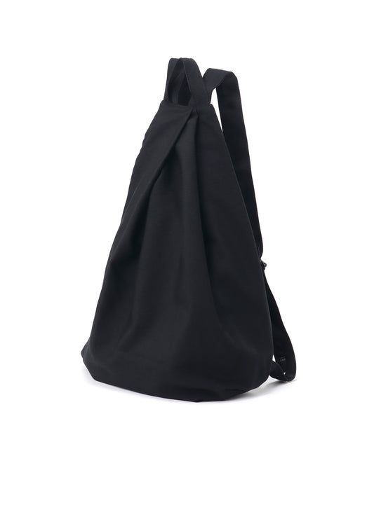 W/GABADINE TUCK DETAIL BACKPACK
