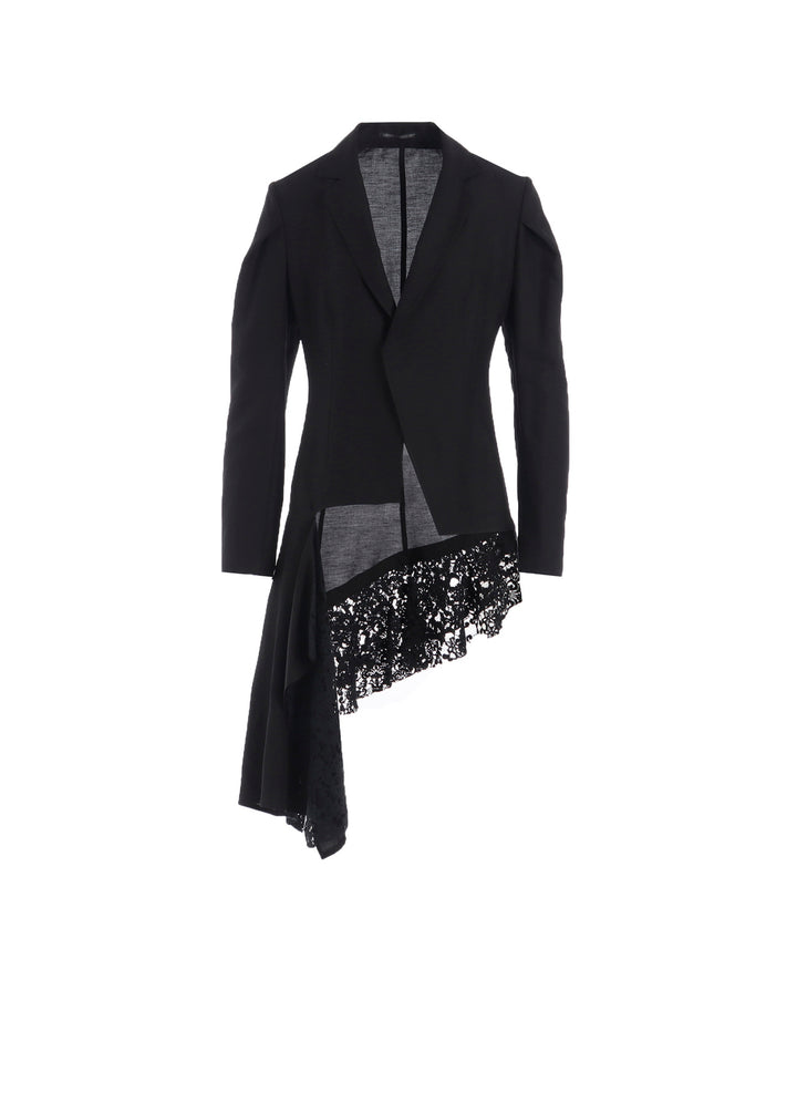 C/Li GABARDINE 2 LAYERED UNBALANCED JACKET