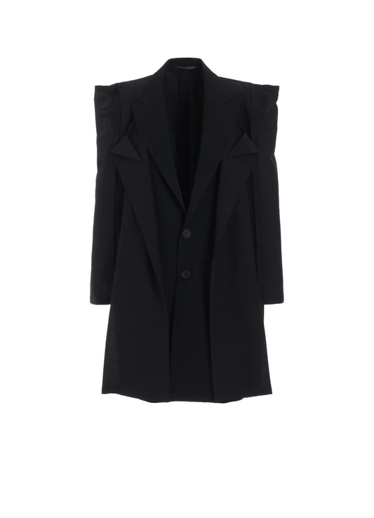 <100/1>+<101/1> BOX SILHOUETTE JACKET