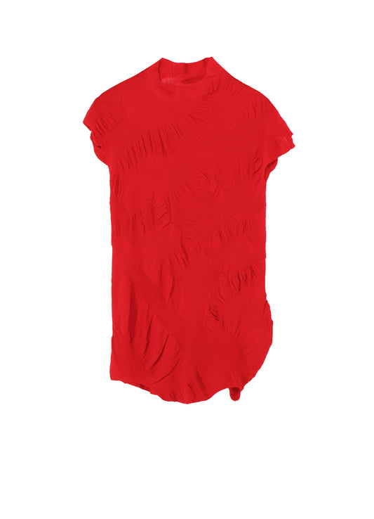 LINKS KNIT WG GATHER FRENCH SLV PO
