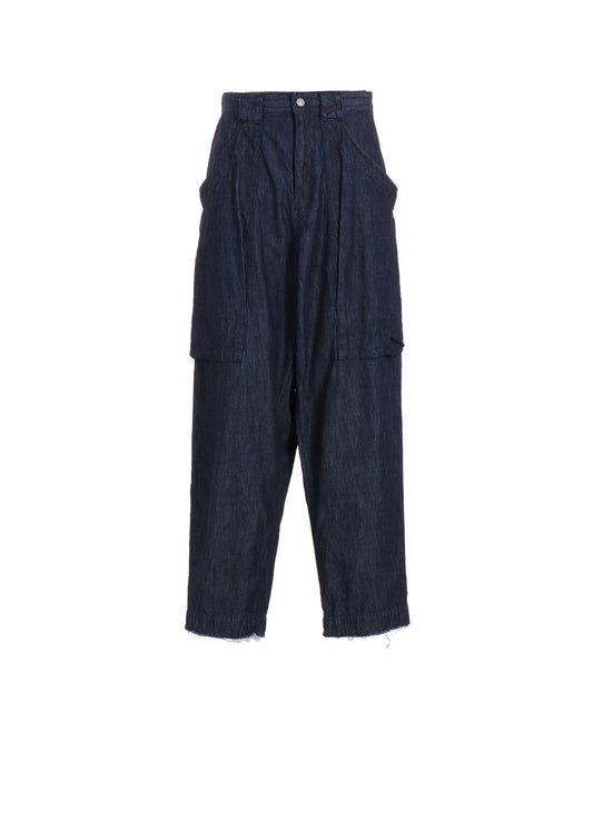 6oz TWILL DENIM B POCKET DETAIL PANTS