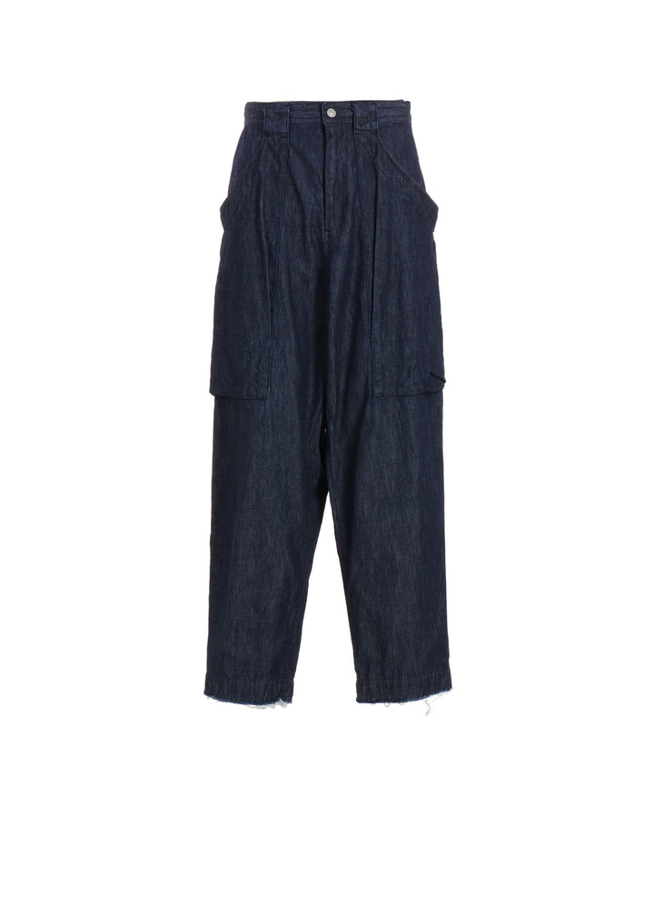 6oz TWILL DENIM B POCKET DETAIL PANTS