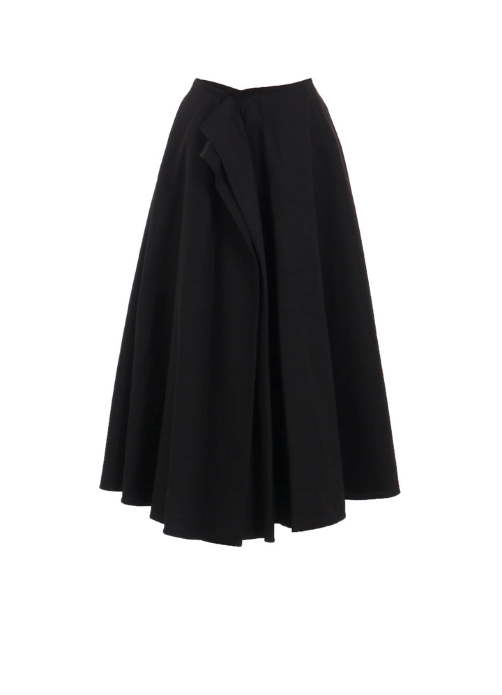 COTTON TWILL REVERSIBLE SKIRT
