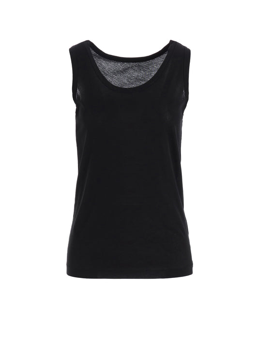 HIGH GAUGE COTTON JERSEY TANK TOP