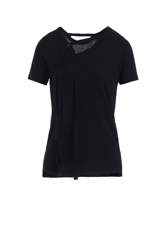 HIGH TWISTED SINGLE JERSEY STRAP SHORT SLV T