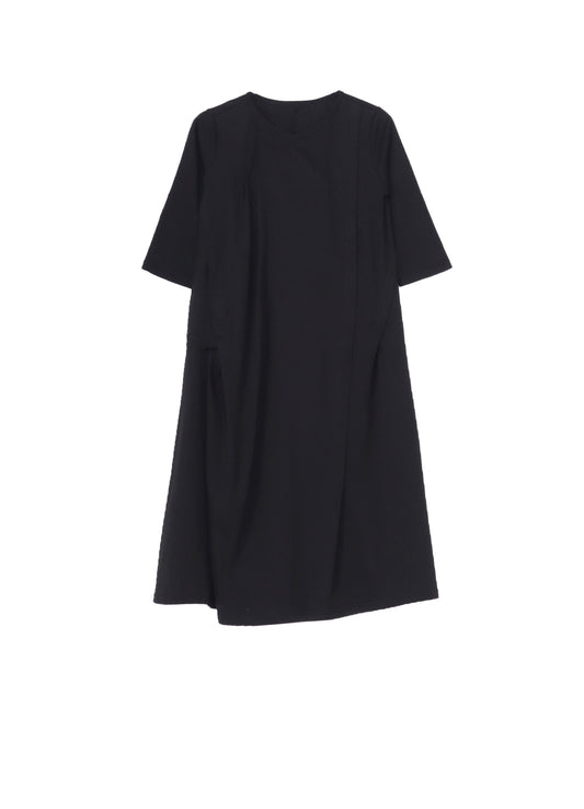SMOOTH CREW NECK DRESSES