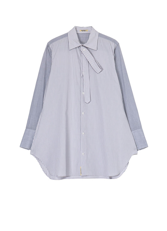 COTTON STRIPE R-DOUBLE CUFFS TIE B