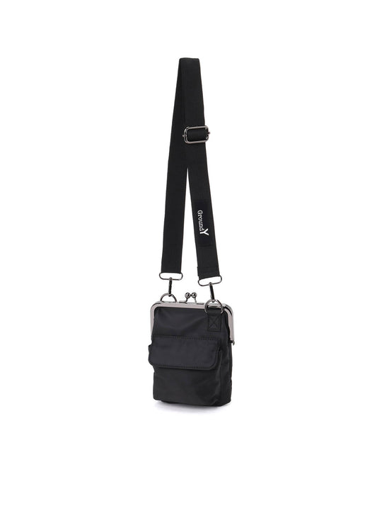 SHOULDER BAG WITH CLASP CLOSURE