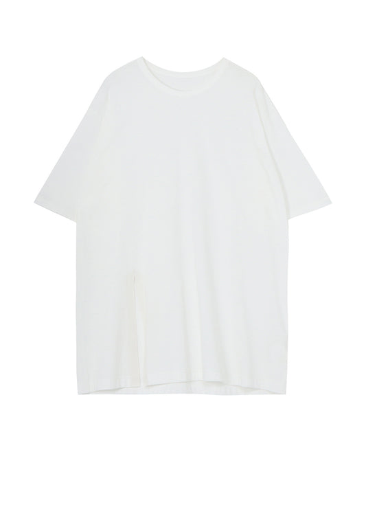 COTTON JERSEY JUMBO T-SHIRT SHORT SLEEVES