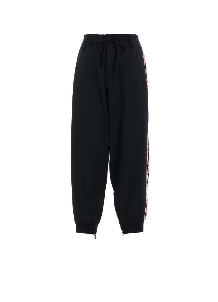 Ground Y × 『MONONOKE The Movie』  Collaborate Collection HINEZUMI LINE POLYESTER SMOOTH  TRACK PANTS