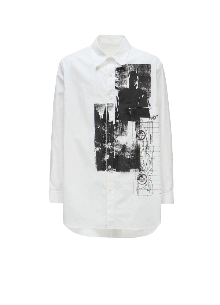 DC SUPER-VILLAINS COTTON PRINT SHIRT
