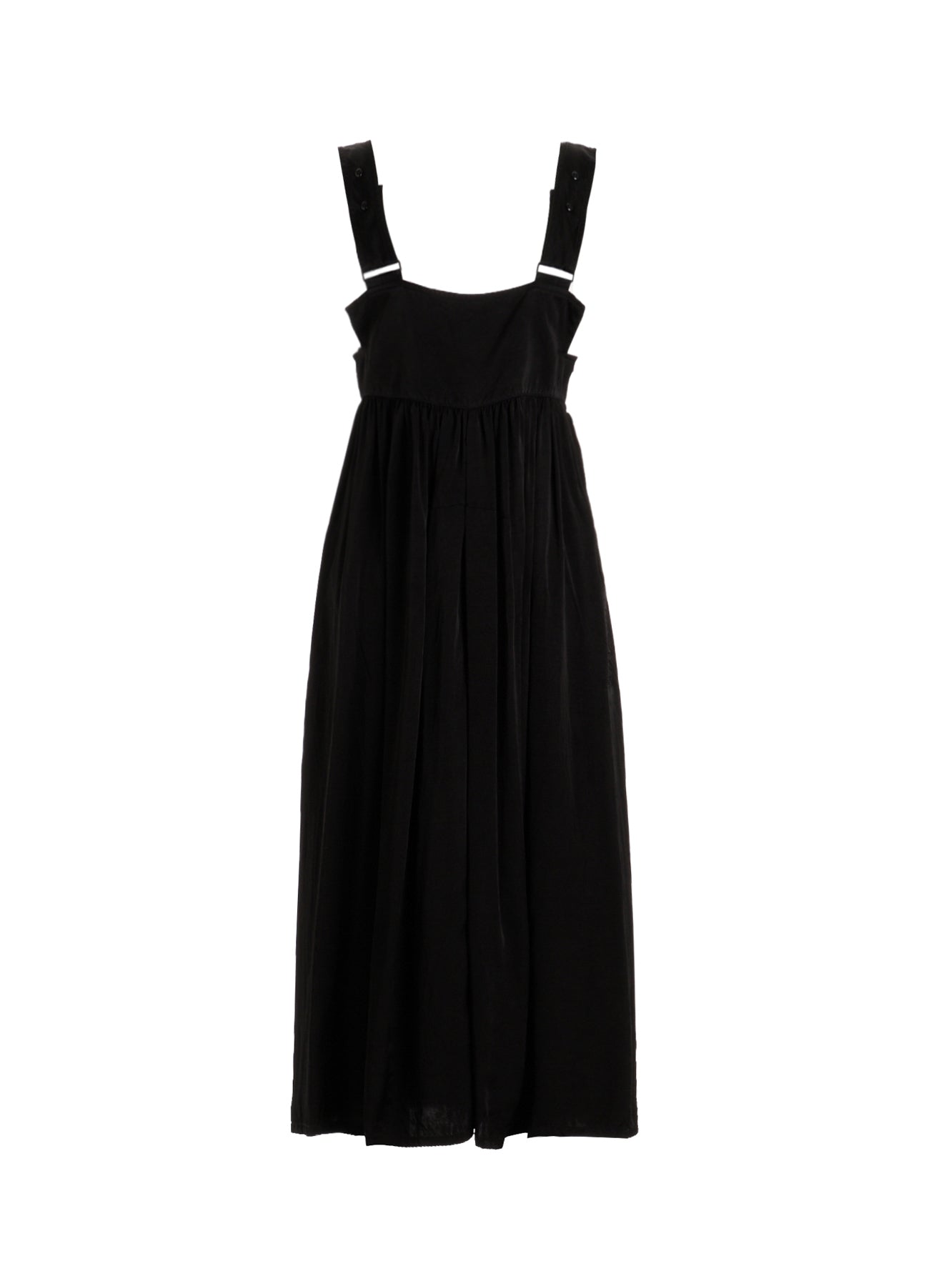 CUPRO FIBRIL TWILL SUSPENDER DRESS – THE SHOP YOHJI YAMAMOTO