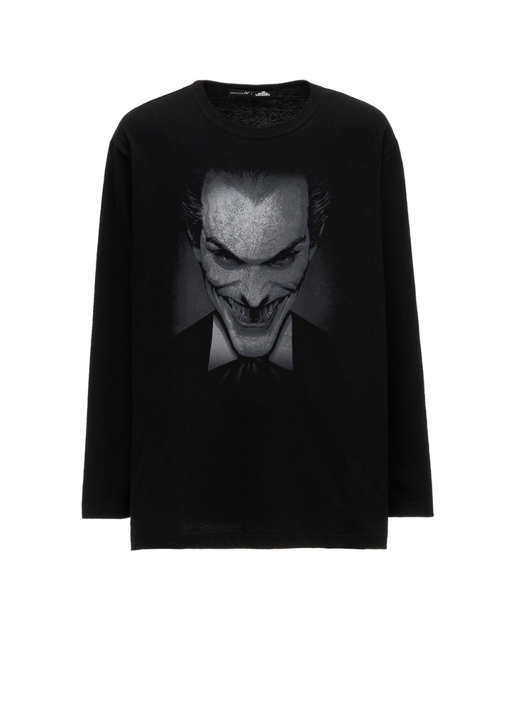 DC SUPER-VILLAINS "THE JOKER" GRAPHIC LONG T-SHIRT