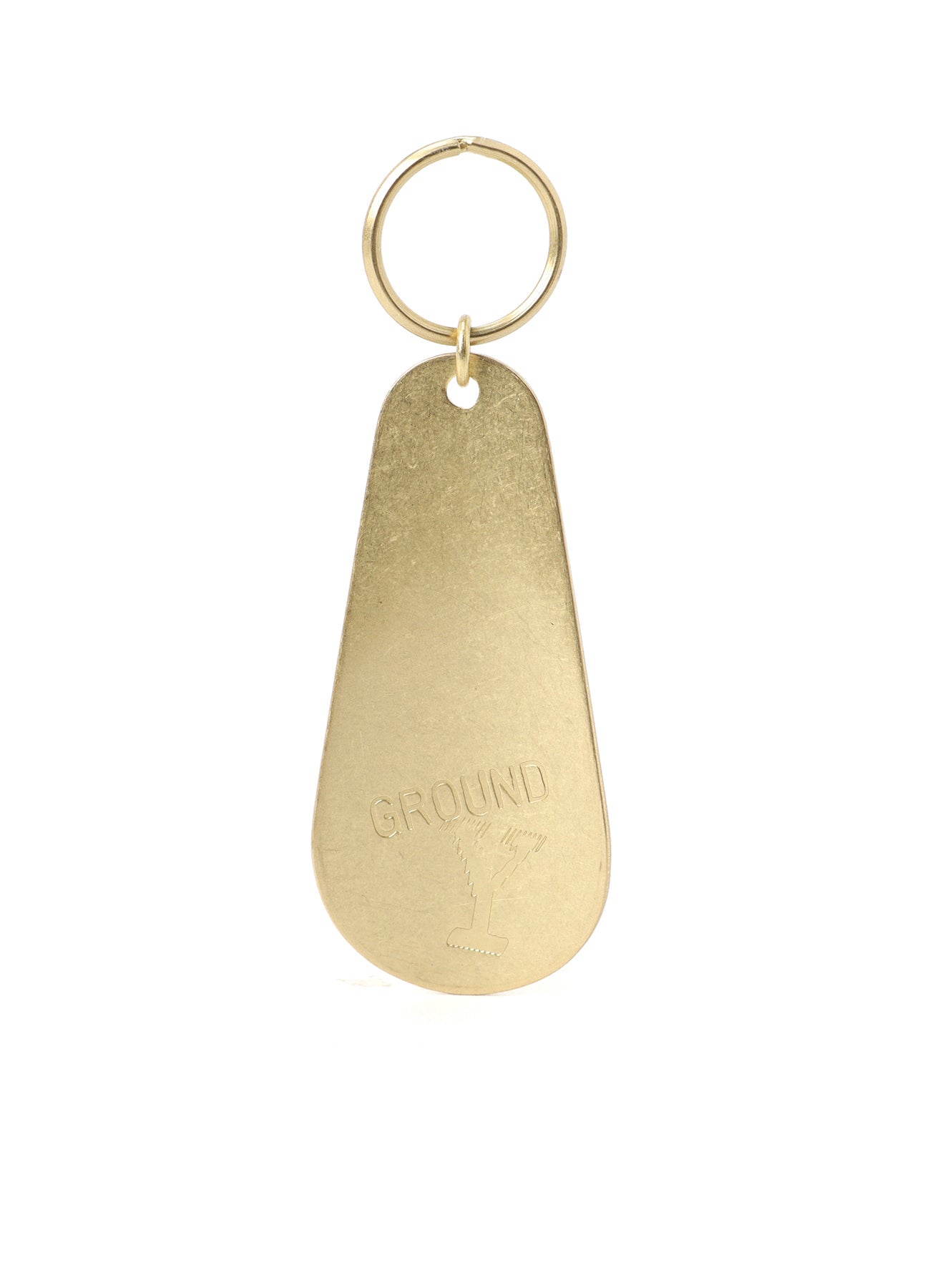 BRASS SHOEHORN KEY CHARM – THE SHOP YOHJI YAMAMOTO
