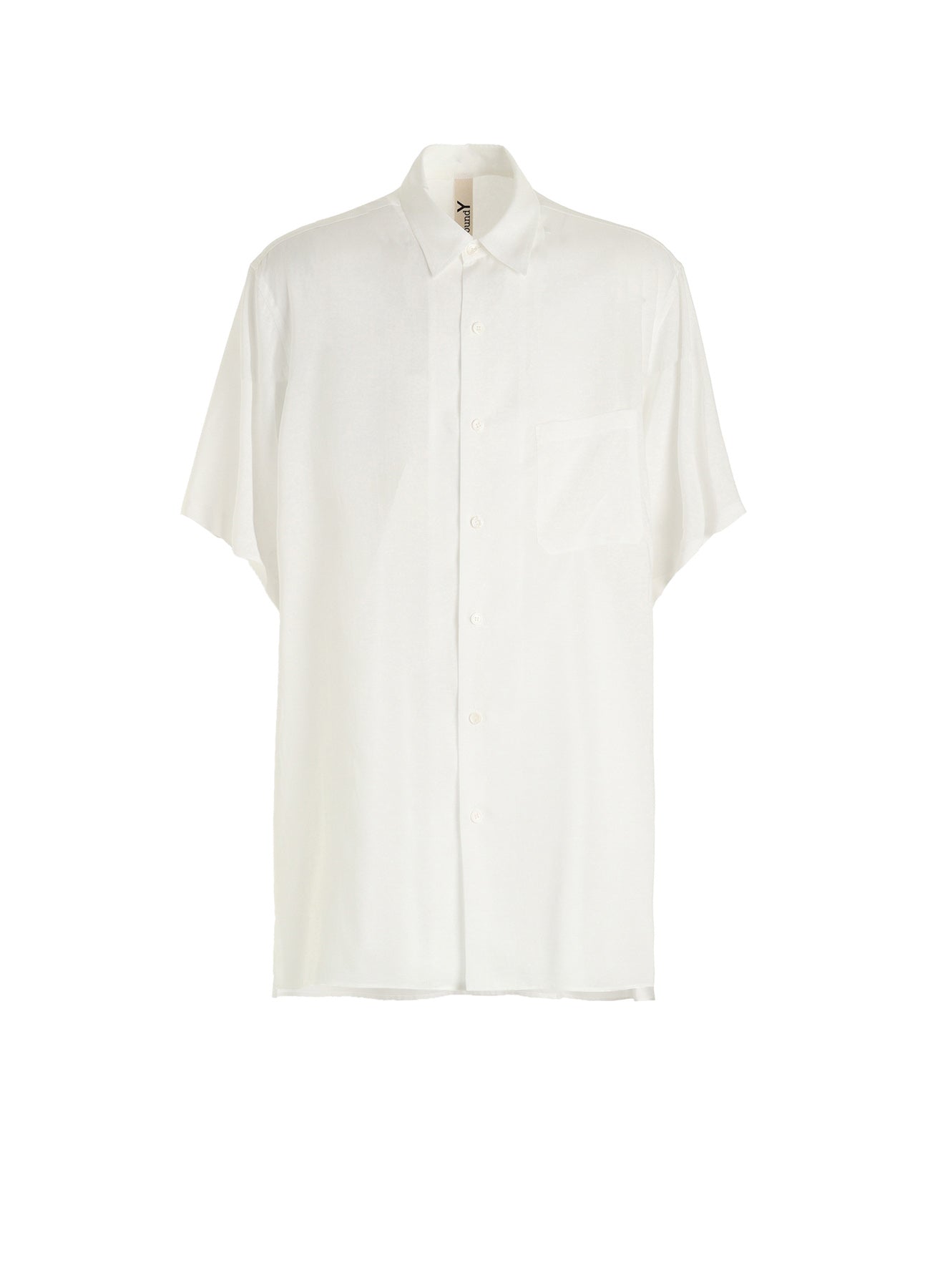CELLULOSE LAWN SHORT-SLEEVED SHIRT – THE SHOP YOHJI YAMAMOTO