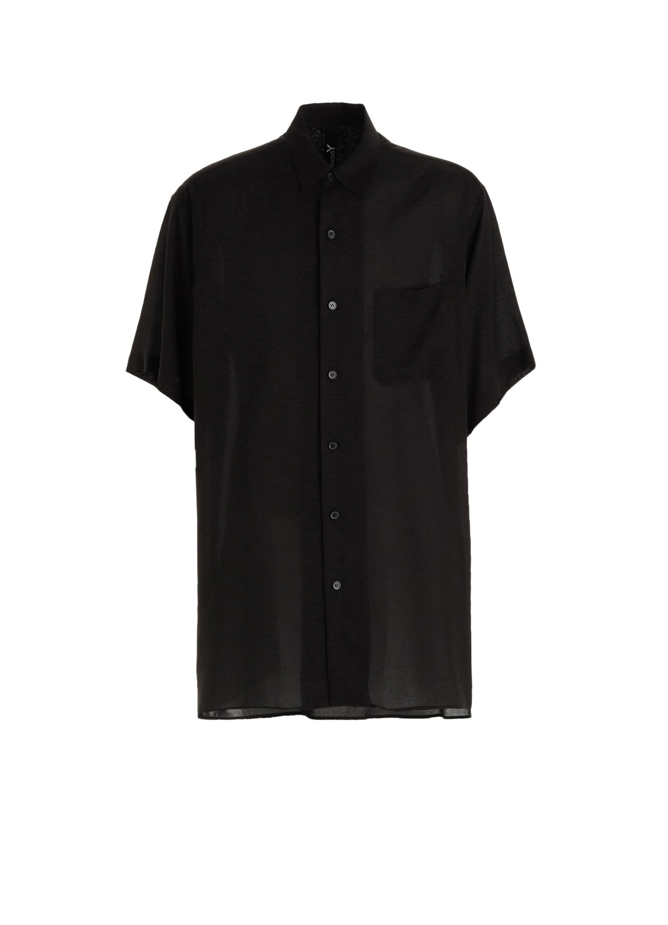 CELLULOSE LAWN SHORT-SLEEVED SHIRT – THE SHOP YOHJI YAMAMOTO