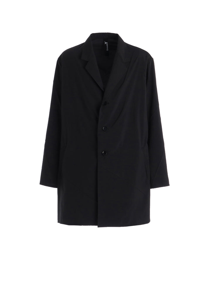 PE TAFFETA PLEATED DESIGN JACKET