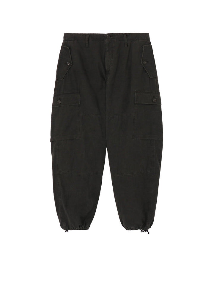 COTTON RIP PRODUCT PIGMENT DYED TAPERED CARGO PANTS