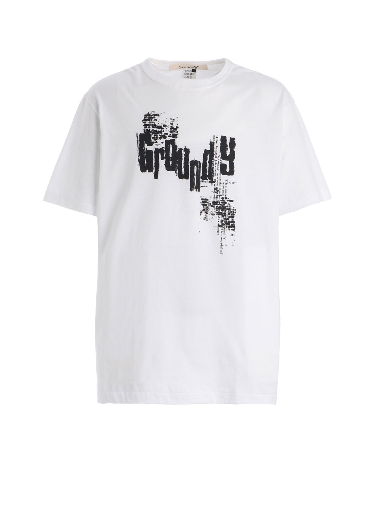 JERSEY GY LOGO T-SHIRT – THE SHOP YOHJI YAMAMOTO