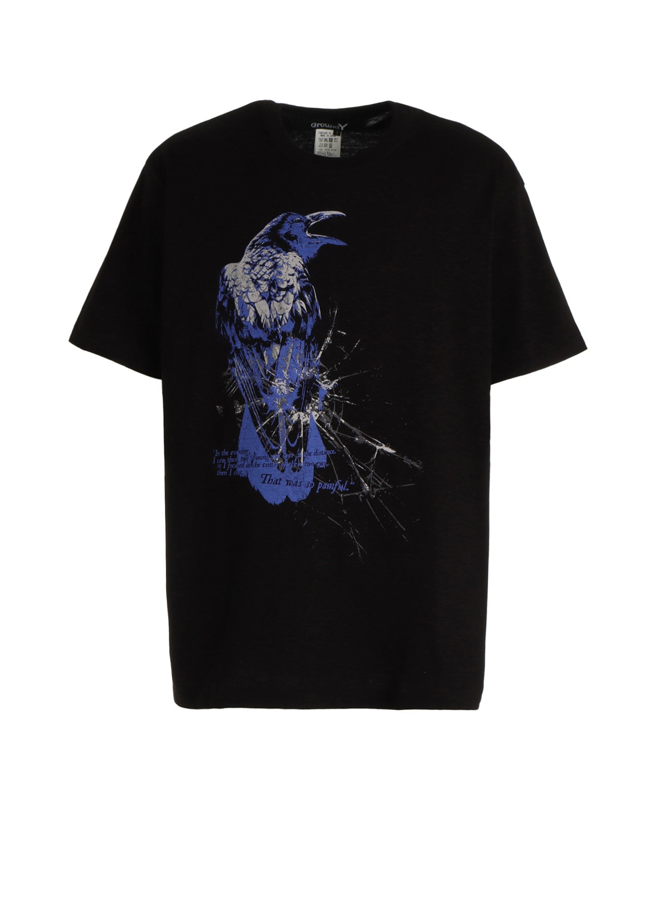 JERSEY CROW T-SHIRT – THE SHOP YOHJI YAMAMOTO