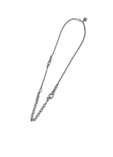 BRASS MIXED CHAIN NECKLACE