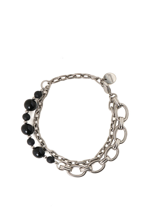BRASS BEADS CHAIN BRACELET A