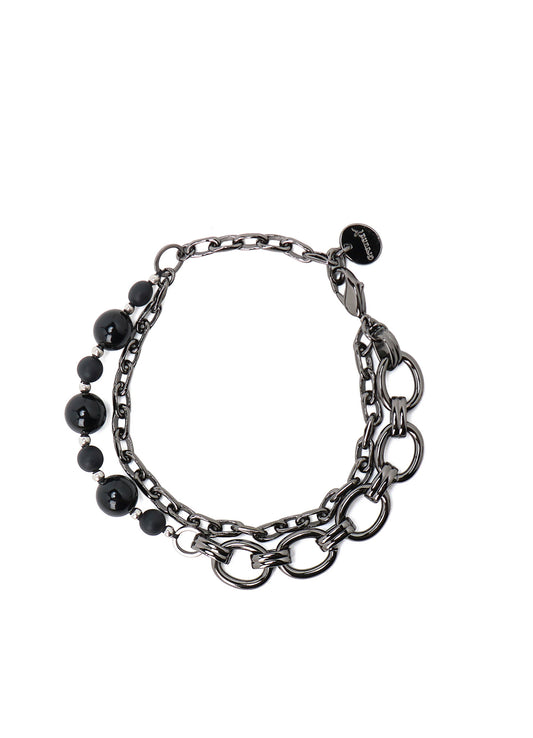 BRASS BEADS CHAIN BRACELET A