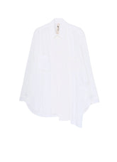 SWITCHING MATERIAL FRONT PANAL STANDARD WHITE SHIRT