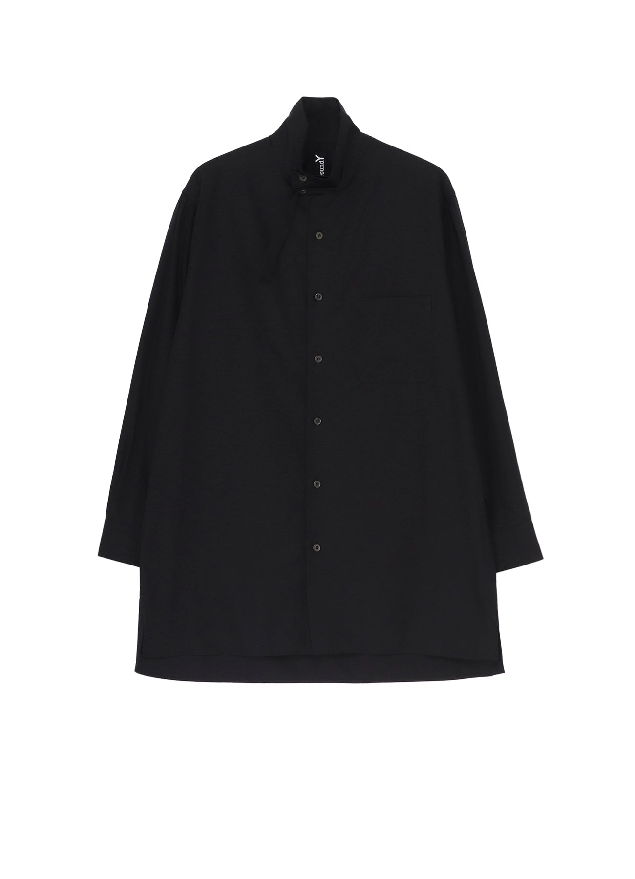 COTTON BROAD STAND COLLAR SHIRT – THE SHOP YOHJI YAMAMOTO