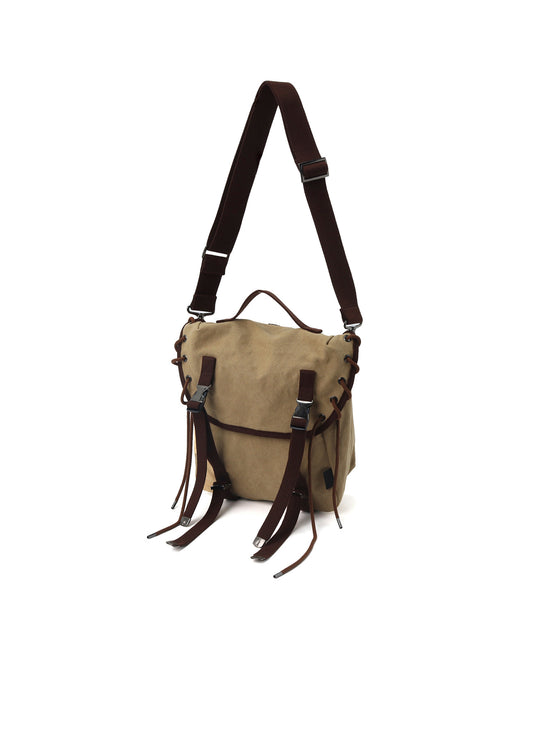 CANVAS SHOULDER BAG
