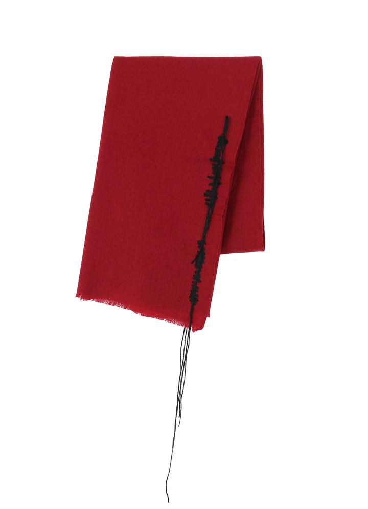 TETANY WOOL HAND STITCH SCARF