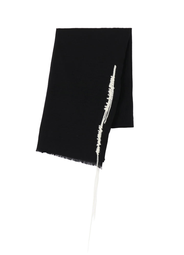 TETANY WOOL HAND STITCH SCARF