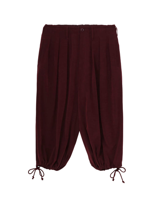 CREPE DE CHINE BALLOON PANTS