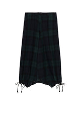 BIG REFINE  PLAID INSEAM BUTTON SAROUEL PANTS