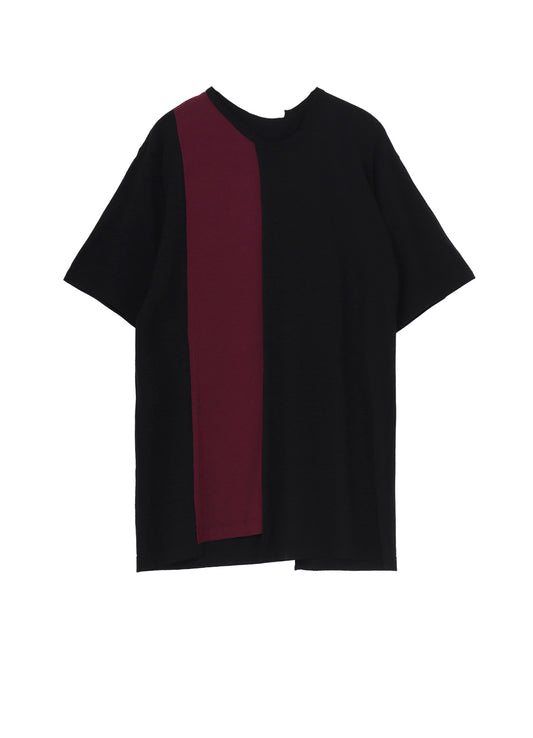 SILKETTE JERSEY W/ NUMBER PATTERN TSUJIKIRI LONG SLEEVED T-SHIRT