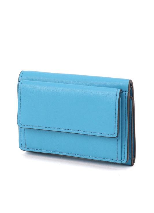 ITALIAN LEATHER TRI-FOLD WALLET