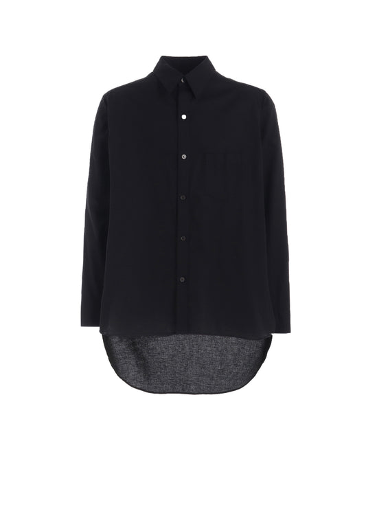 LIGHT COTTON TWILLL WASH ONC TIGHT SHIRT