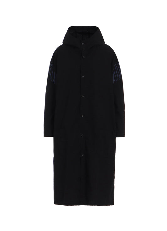 COTTON BROAD + CUPRA STRIPE STRIPE SWITCHING DRESS