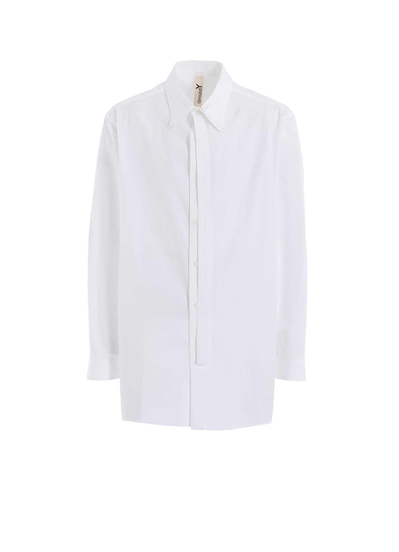 COTTON BROAD DOUBLE-LAYER COLLAR SHIRT – THE SHOP YOHJI YAMAMOTO