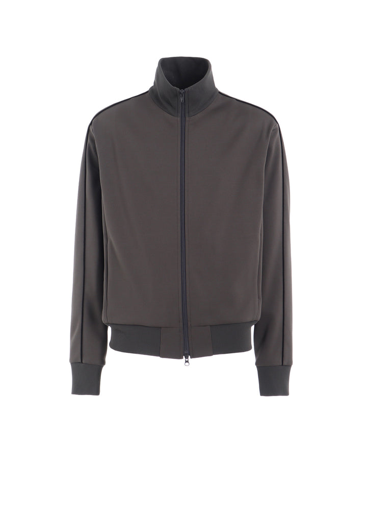 POLYESTER SMOOTH SPLIT RAGLAN TRACK JACKET