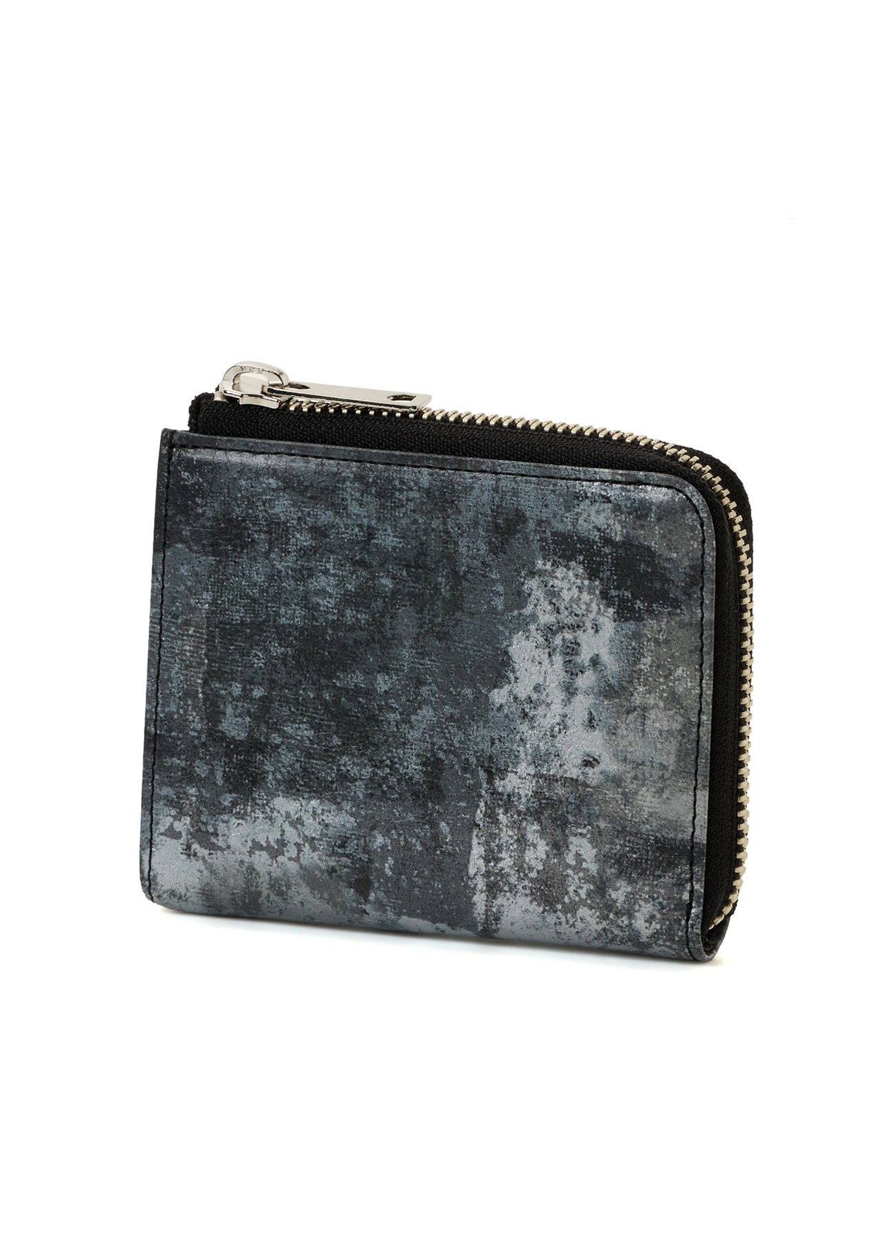 PRINTED LEATHER L-ZIP WALLET – THE SHOP YOHJI YAMAMOTO